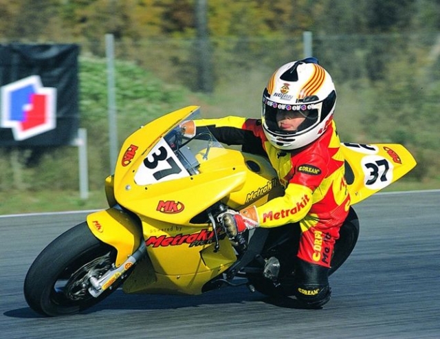  Child on the motorcycle 